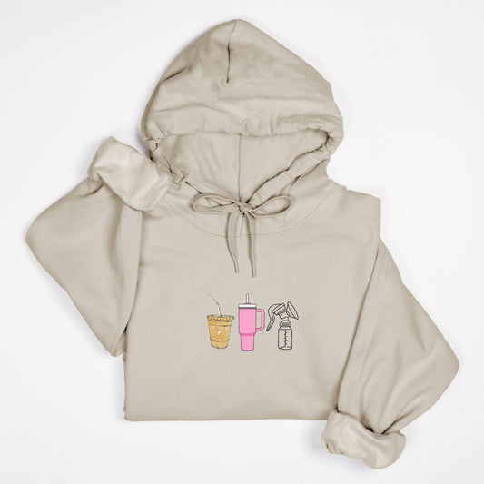 Pumping Mom Trio Hoodie